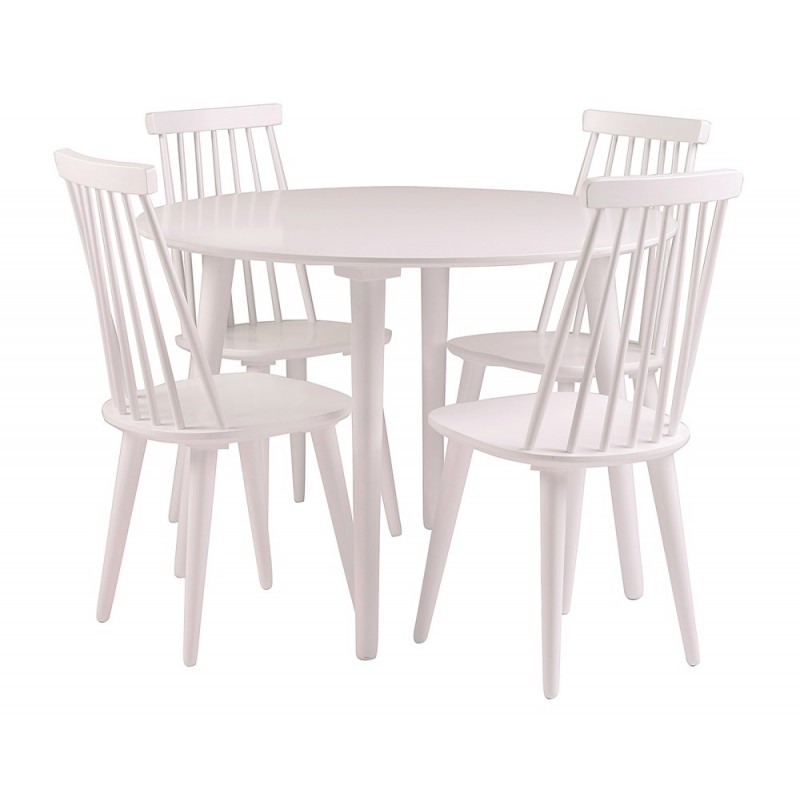 RO Lotta Dining Table 106x106 White